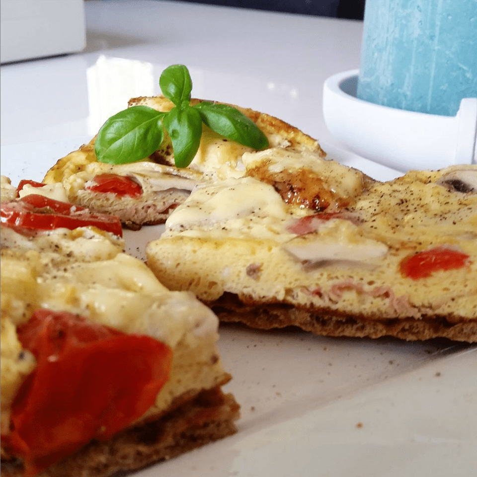 Crispy omelet